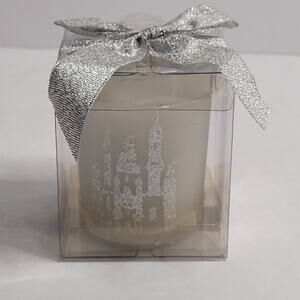 Fairytale Castle Candle Favor for weddings and bridal showers.
